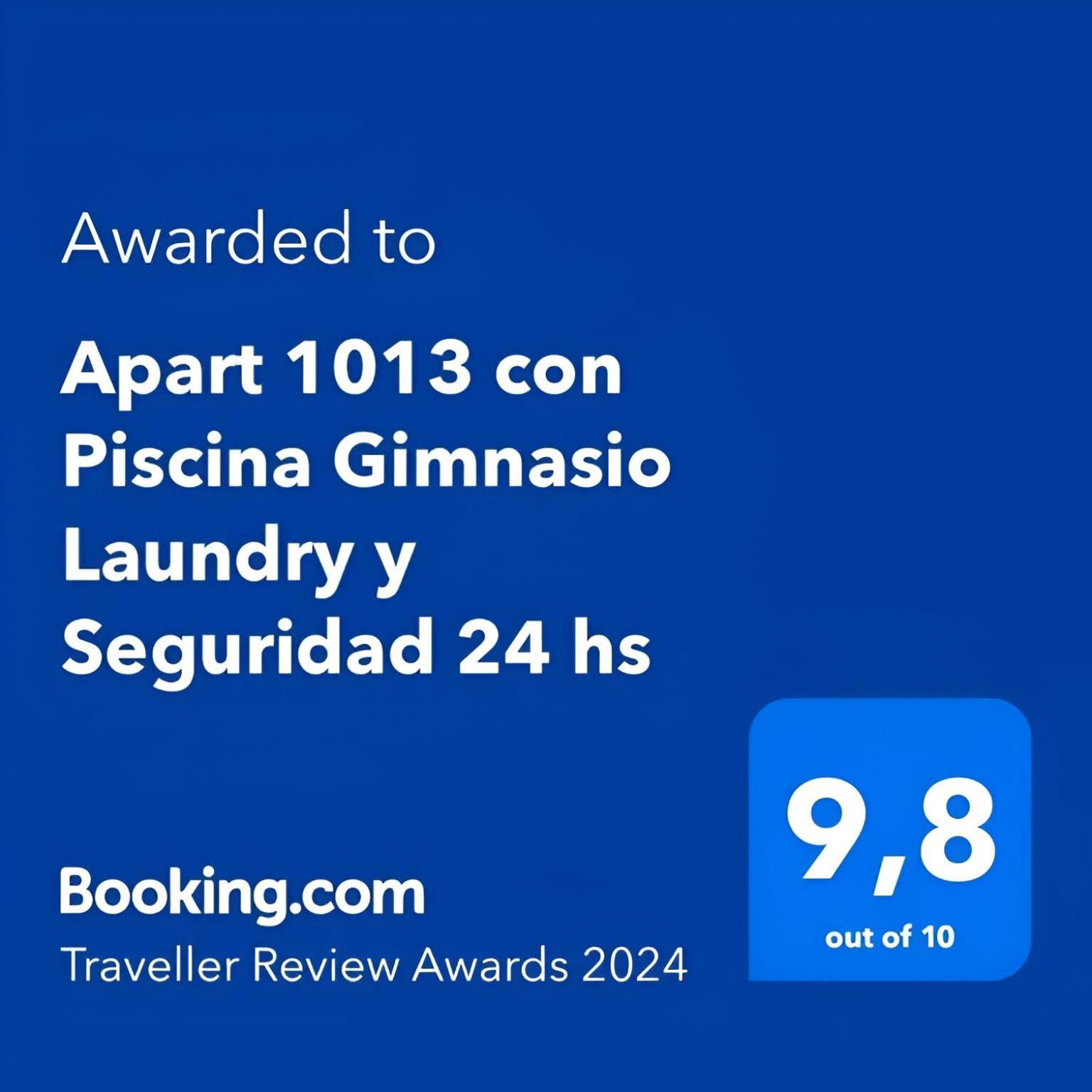 Apart 1013 Con Piscina Gimnasio Laundry Y Seguridad 24 Hs 부에노스아이레스 외부 사진