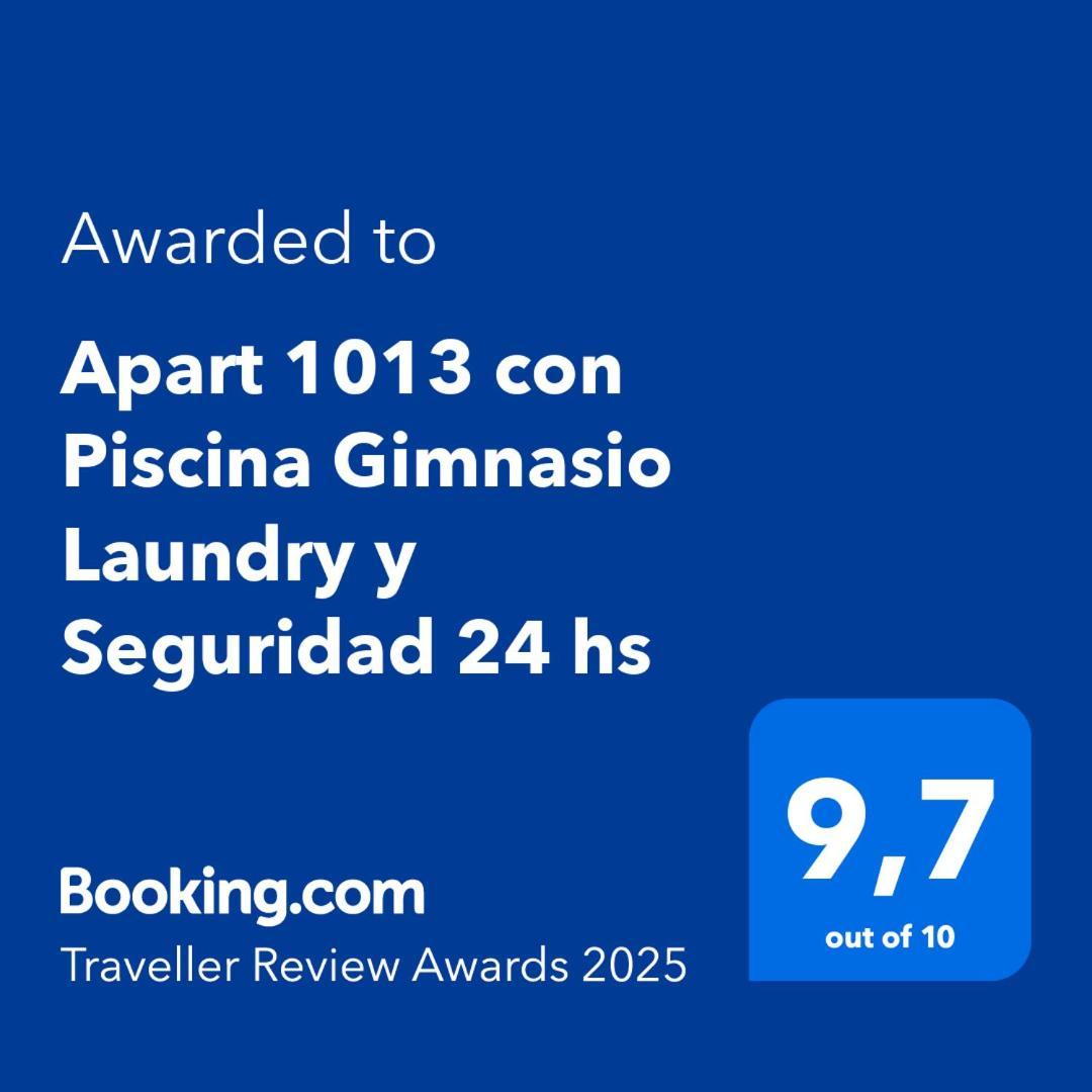 Apart 1013 Con Piscina Gimnasio Laundry Y Seguridad 24 Hs 부에노스아이레스 외부 사진